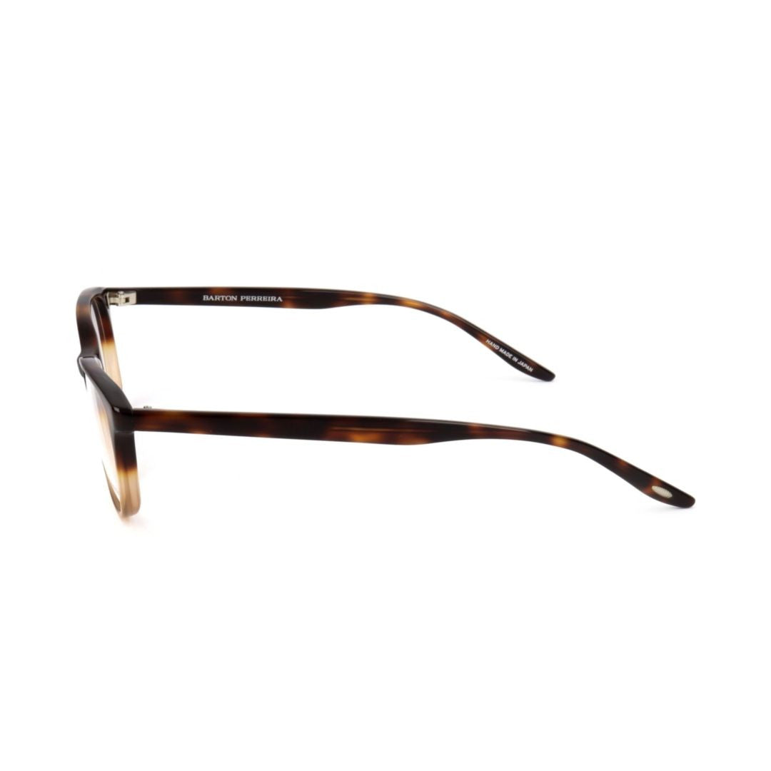 Barton Perreira Bp5029 492Fw Tortoiseshell Rectangular Eyeglasses With Subtle Cat-Eye Shape