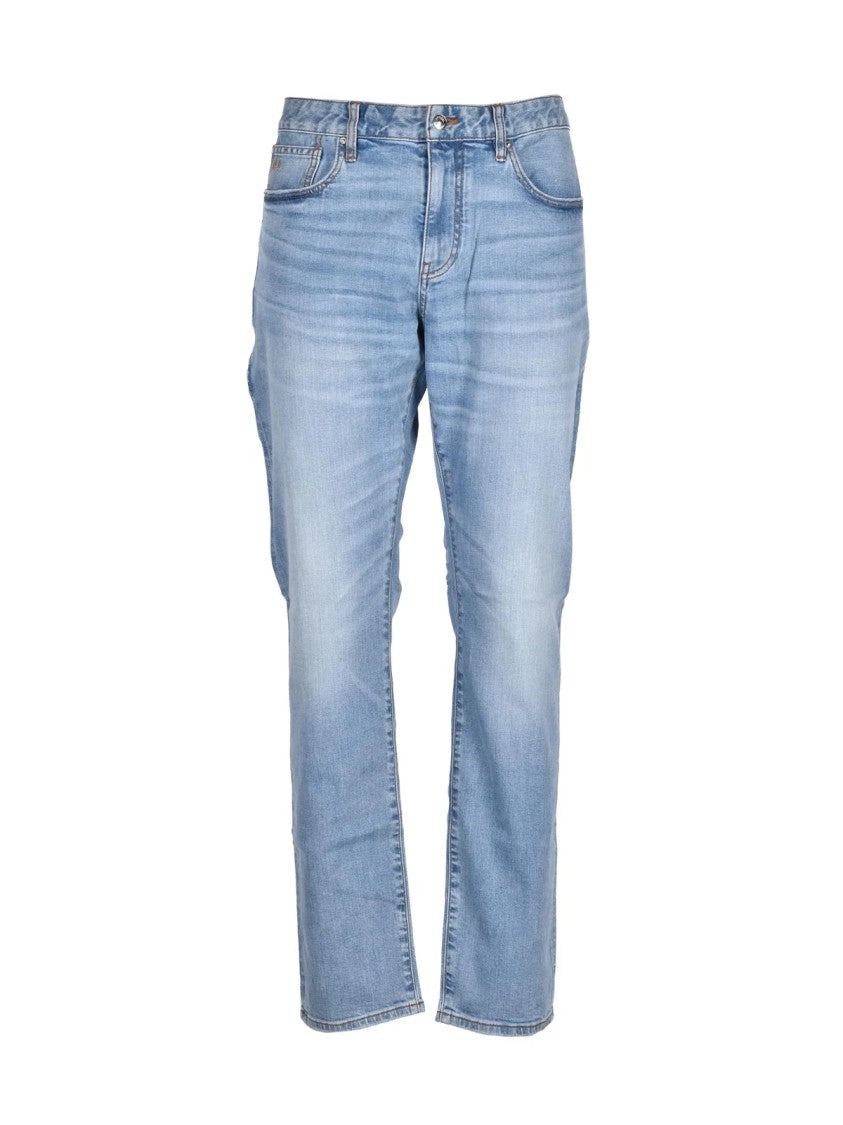 Armani Exchange Skinny Fit Jeans With Classic Five-Pocket Design