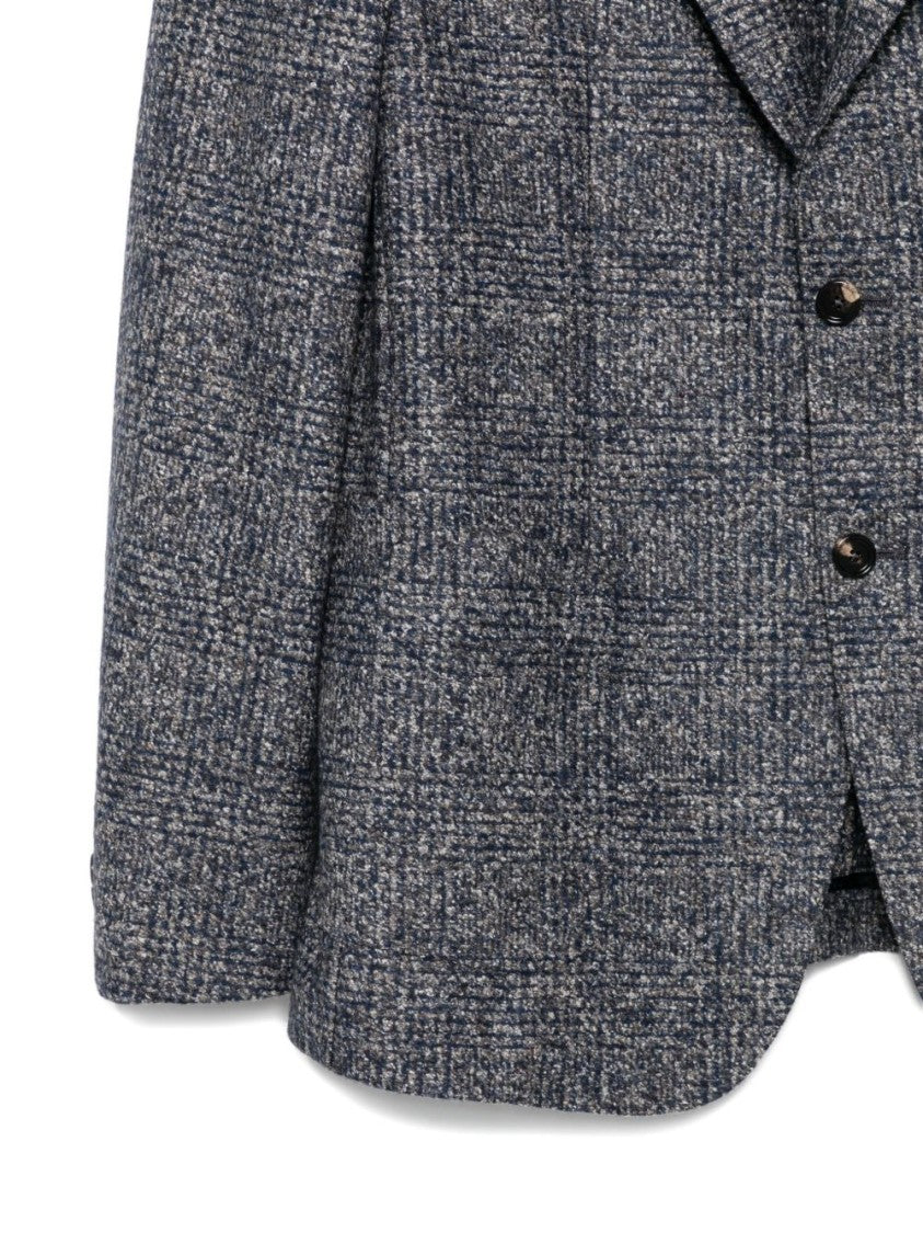 Boss Camel Structured Silhouette Men's Jacket With Front Zipper Closure