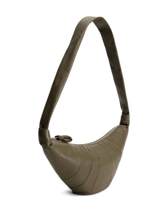 Lemaire Crescent Shape Lambskin Leather Crossbody Bag