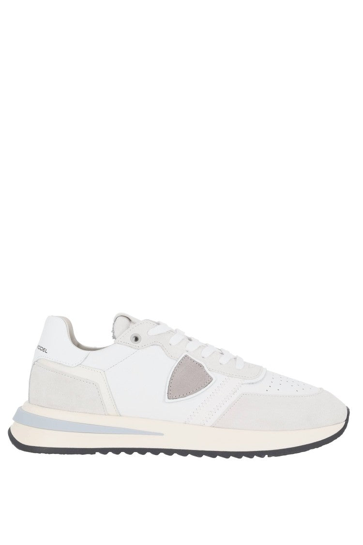 Philippe Model Tropez 2.1 Leather And Suede Running Sneakers