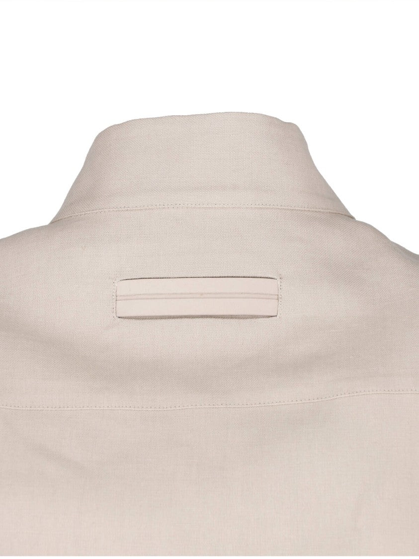 Zegna Relaxed-Fit Shirt With Stand Collar