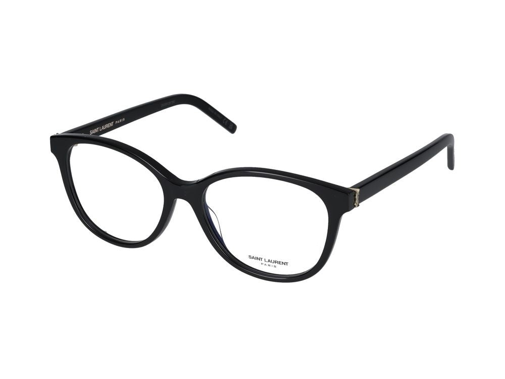 Saint Laurent Eyeglasses Sl M112 001 Black Black Transparent 54/16/145