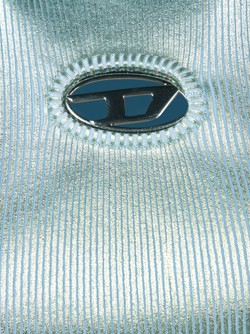 Diesel Sleeveless Top With Oval Cut-Out