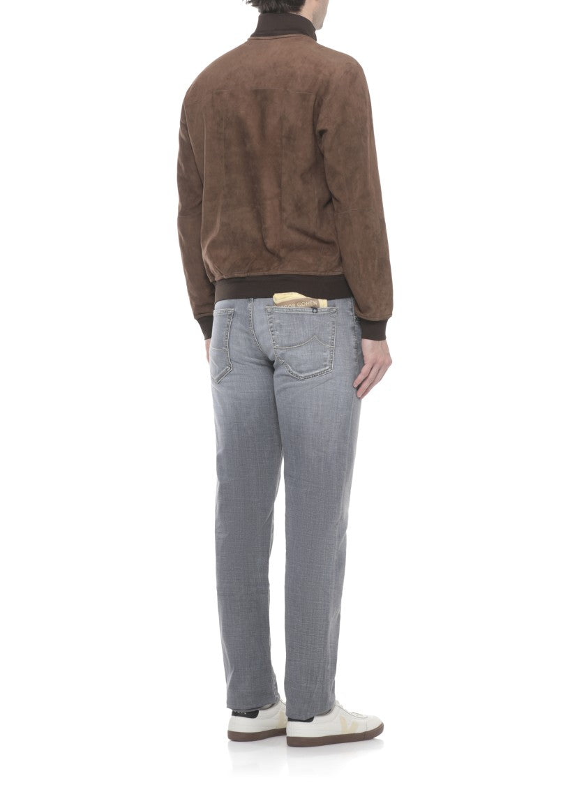 The Jack Leathers Brown Riverside Suede Leather Jacket