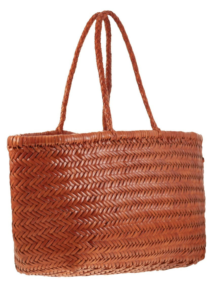 Dragon Triple Jump Big - Woven Leather Bag