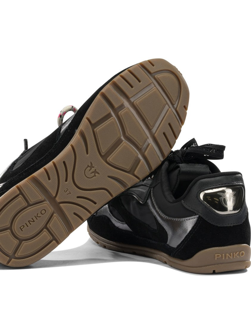 Pinko Low-Profile Black Sneakers