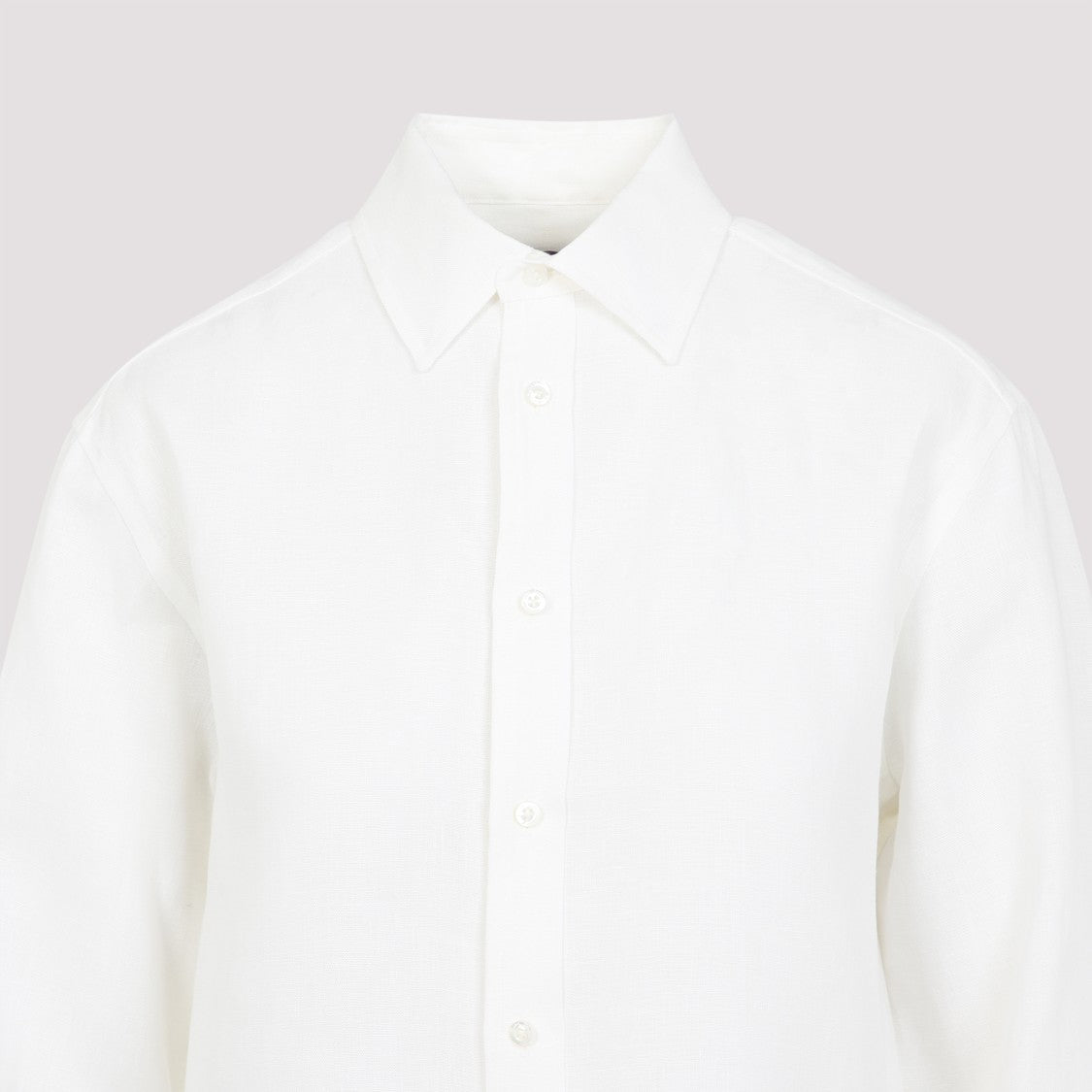 Polo Ralph Lauren Collection Adrien White Linen Shirt