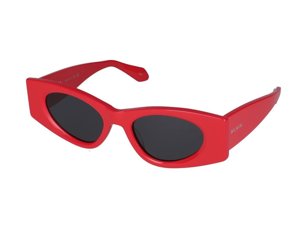 Azzedine Alaïa Sunglasses Aa0075s 003 Red Red Grey 52/20/140