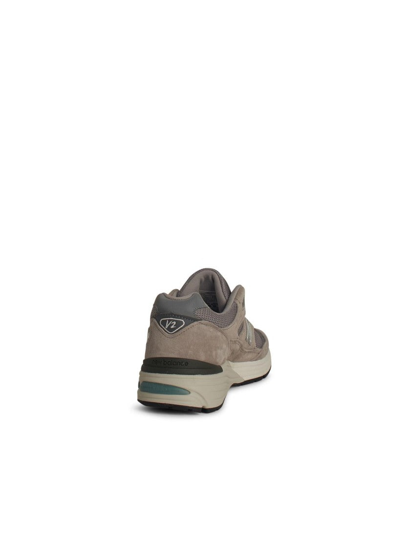 New Balance '991' Grey Suede Sneakers