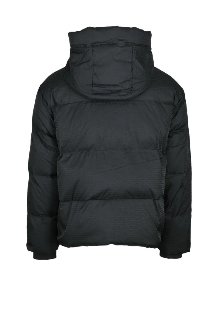 Emporio Armani Down Jacket Zip - Black