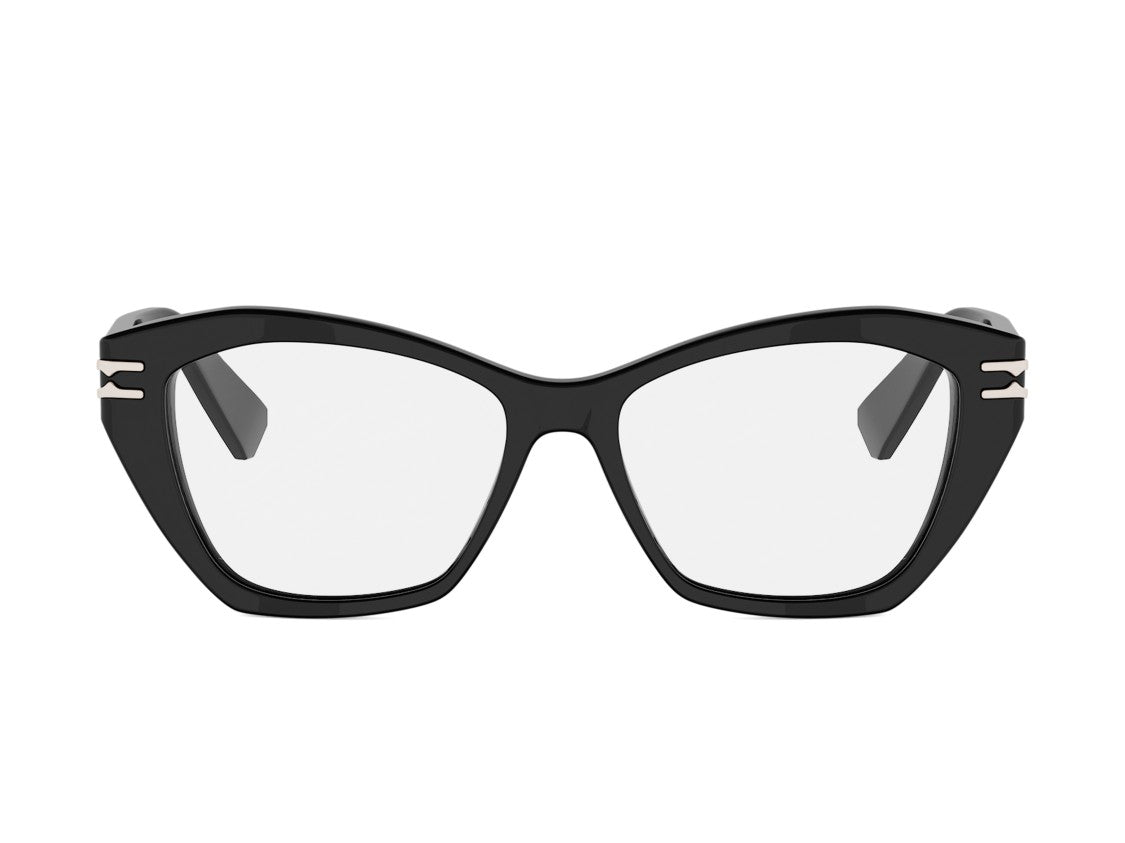 Bulgari Black Bv50084i Oversized Square Acetate Eyeglasses