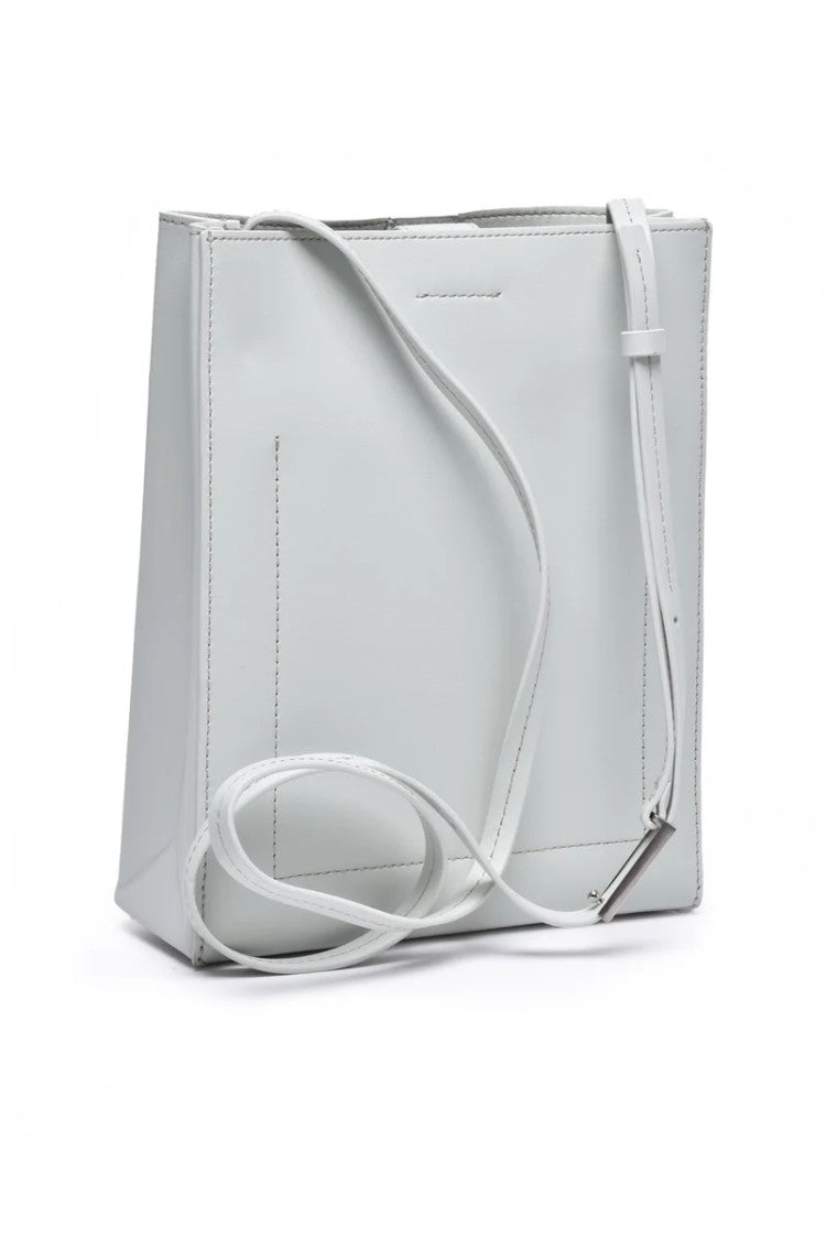 Calvin Klein Leather Crossbody Bag Aqua Green