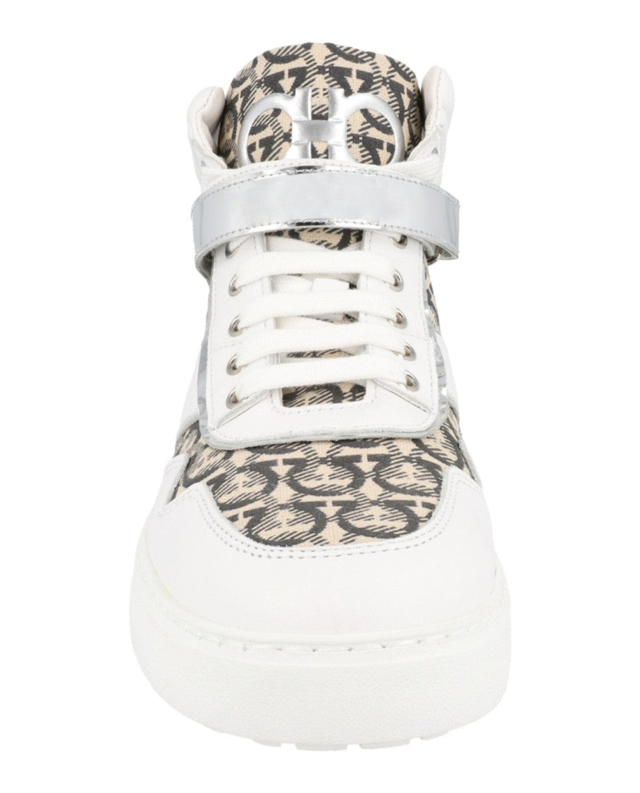 Ferragamo Noe High-Top Sneakers