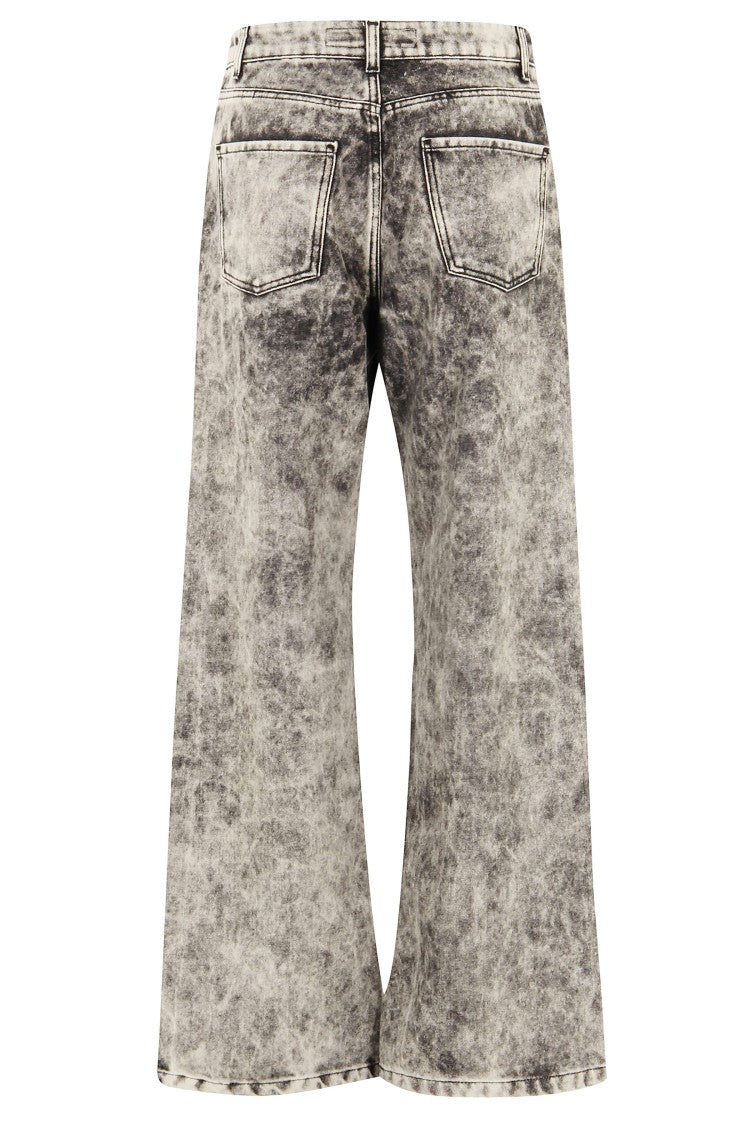 Federica Tosi Cropped Wide-Leg Jeans With 5-Pocket Design