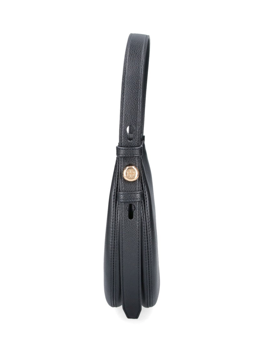 Tory Burch Sleek Crescent-Shaped Tory Burch Handbag