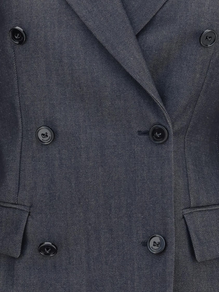 Balenciaga Double-Breasted Tailored Blazer