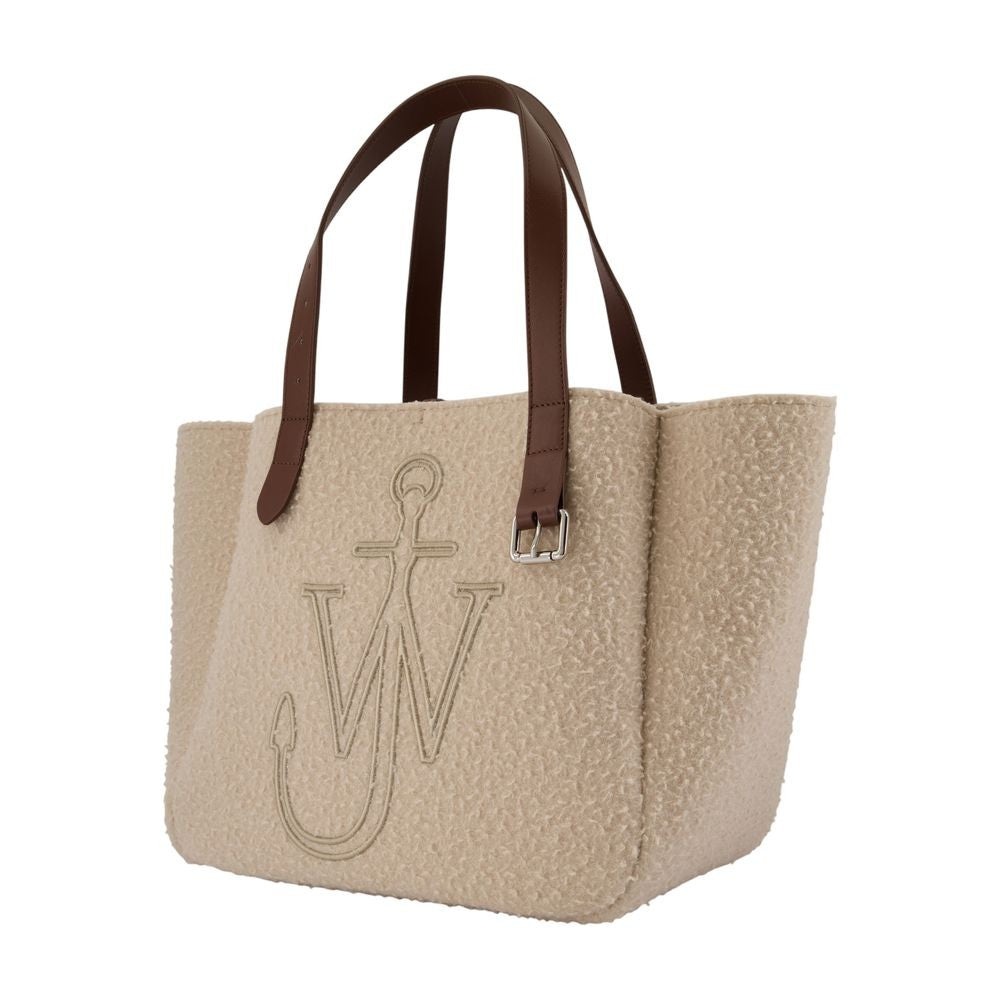 J. W. Anderson Belt Shopper Bag - Wool - Beige