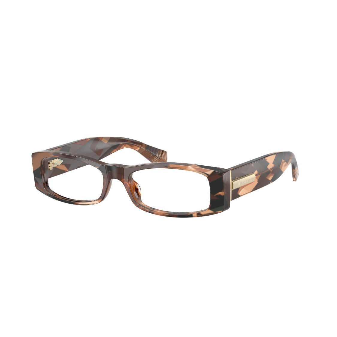 Tiffany & Co. 0Tf2294u Tortoiseshell Rectangular Eyeglasses