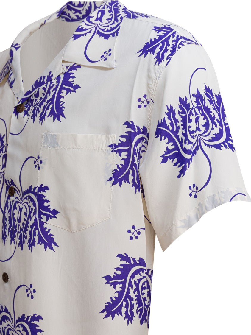 Sun Surf Hibiscus Coral Shirt