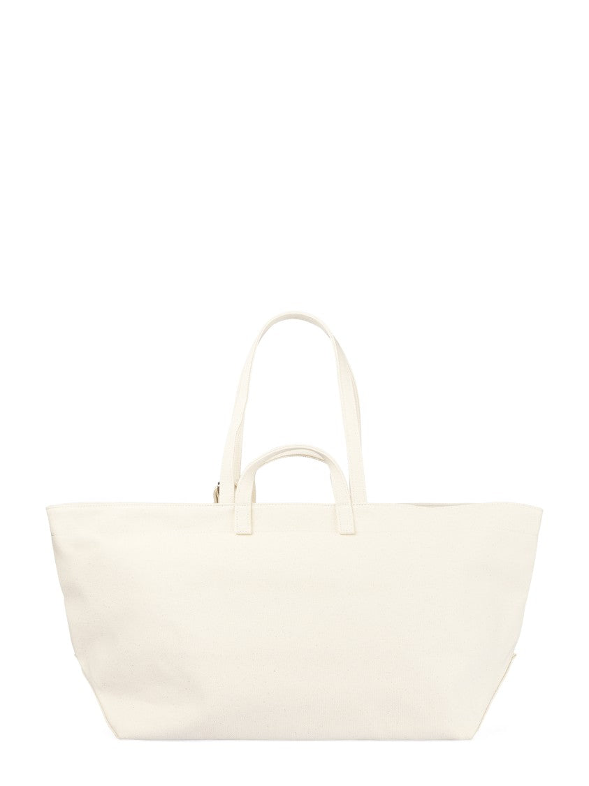 A.P.C. Le Drummer Embroidered Cotton Canvas Tote Bag