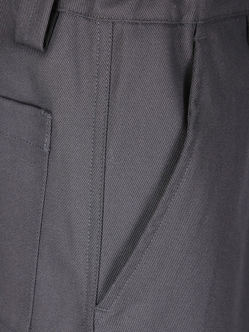 Gr10k Straight-Leg Pants With Elastic Waistband And Chino Pockets