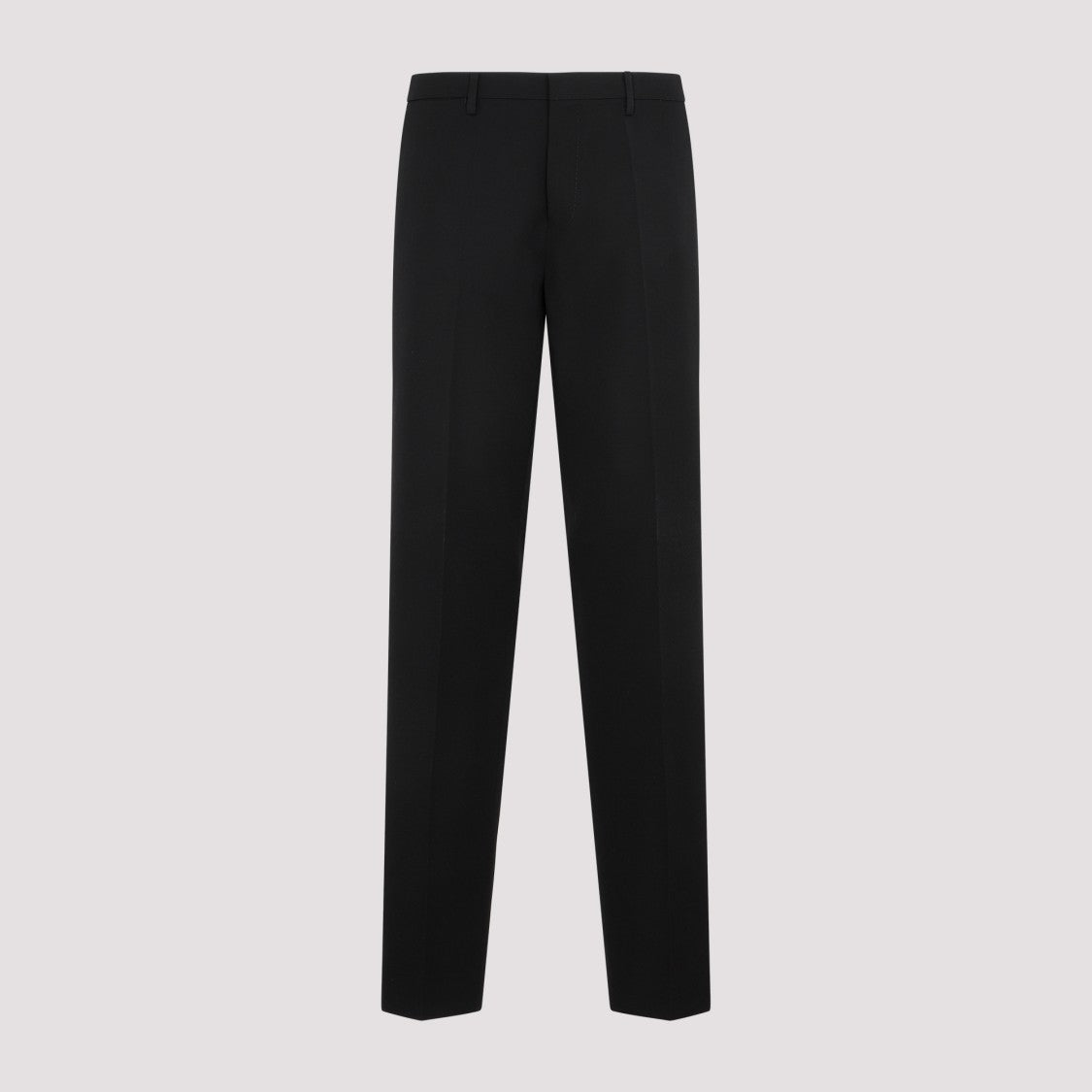 Lanvin Black Wool Old Cigarette Pants