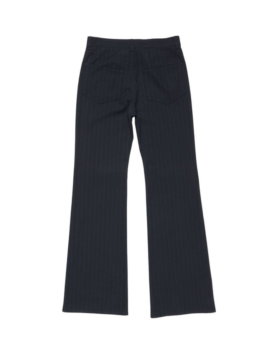 Acne Studios Blue Pinstripe Casual Pants