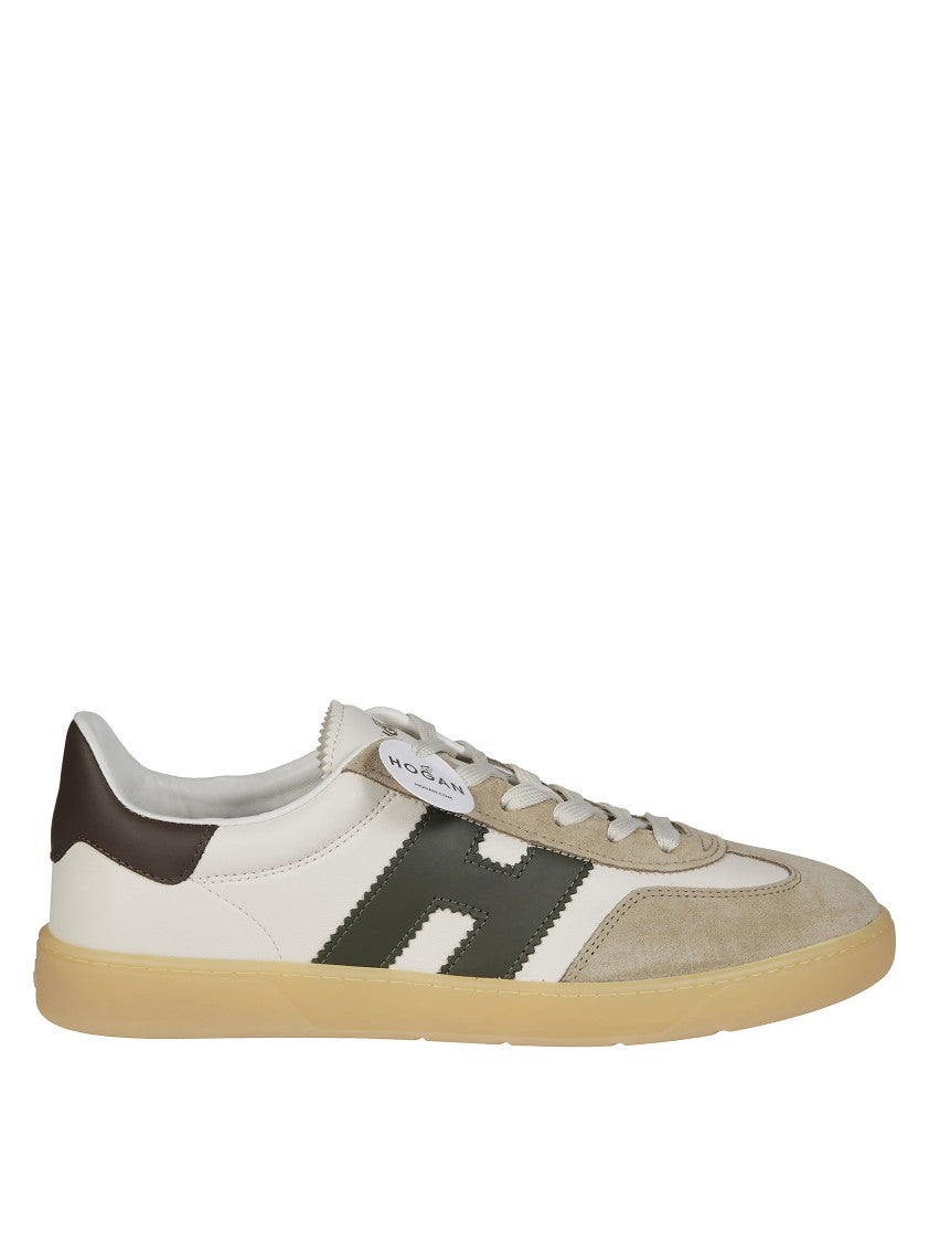 Hogan Cool Lace Up H Earthy-Toned Sneakers
