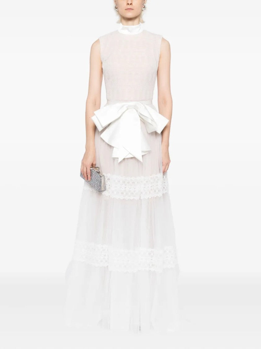 Saiid Kobeisy Lace Long Dress