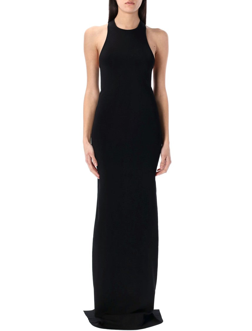 Saint Laurent Fitted Maxi Dress