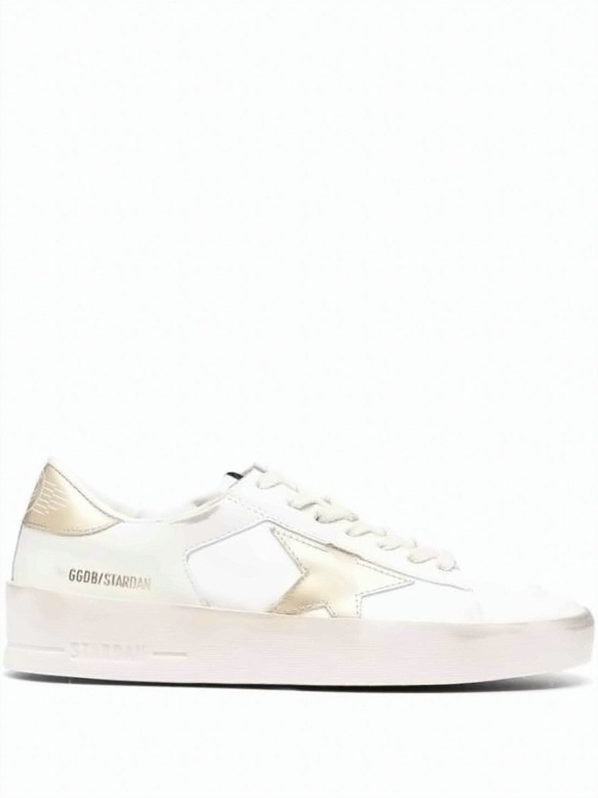 Golden Goose Low-Top Sneakers With Metallic Star Detail