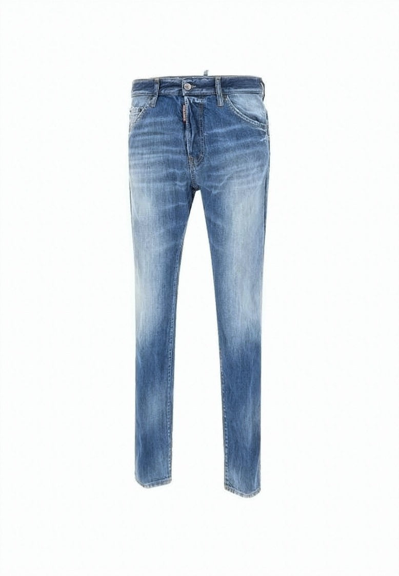 Dsquared2 Medium Blue Slim Fit Denim Pants