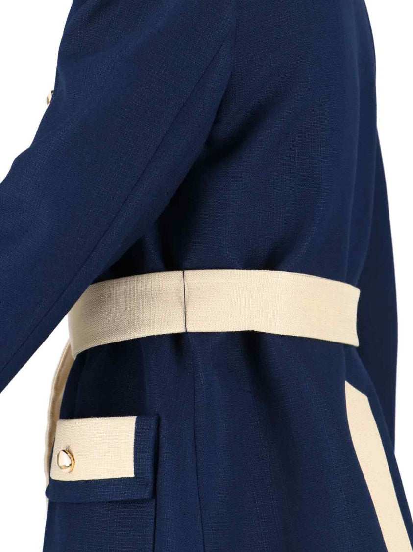 Valentino "Vlogo" Two-Tone Jacket Blue