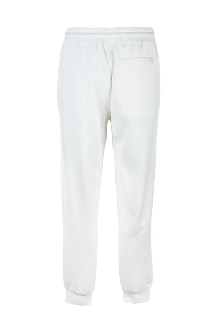 Eleventy Cotton Stretch Sweatpants - White