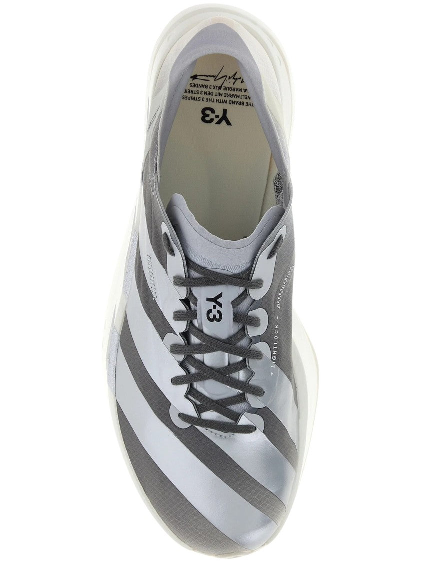 Y-3 Y-3 Adios Pro 5 Grey Mesh Sneakers