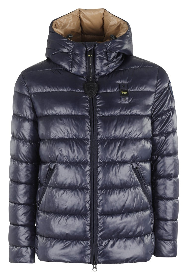 Blauer Adams Tobacco Blue Puffer Jacket