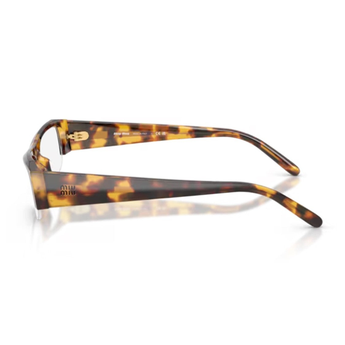 Miu Miu Havana 0Mu B07s Acetate Eyeglasses
