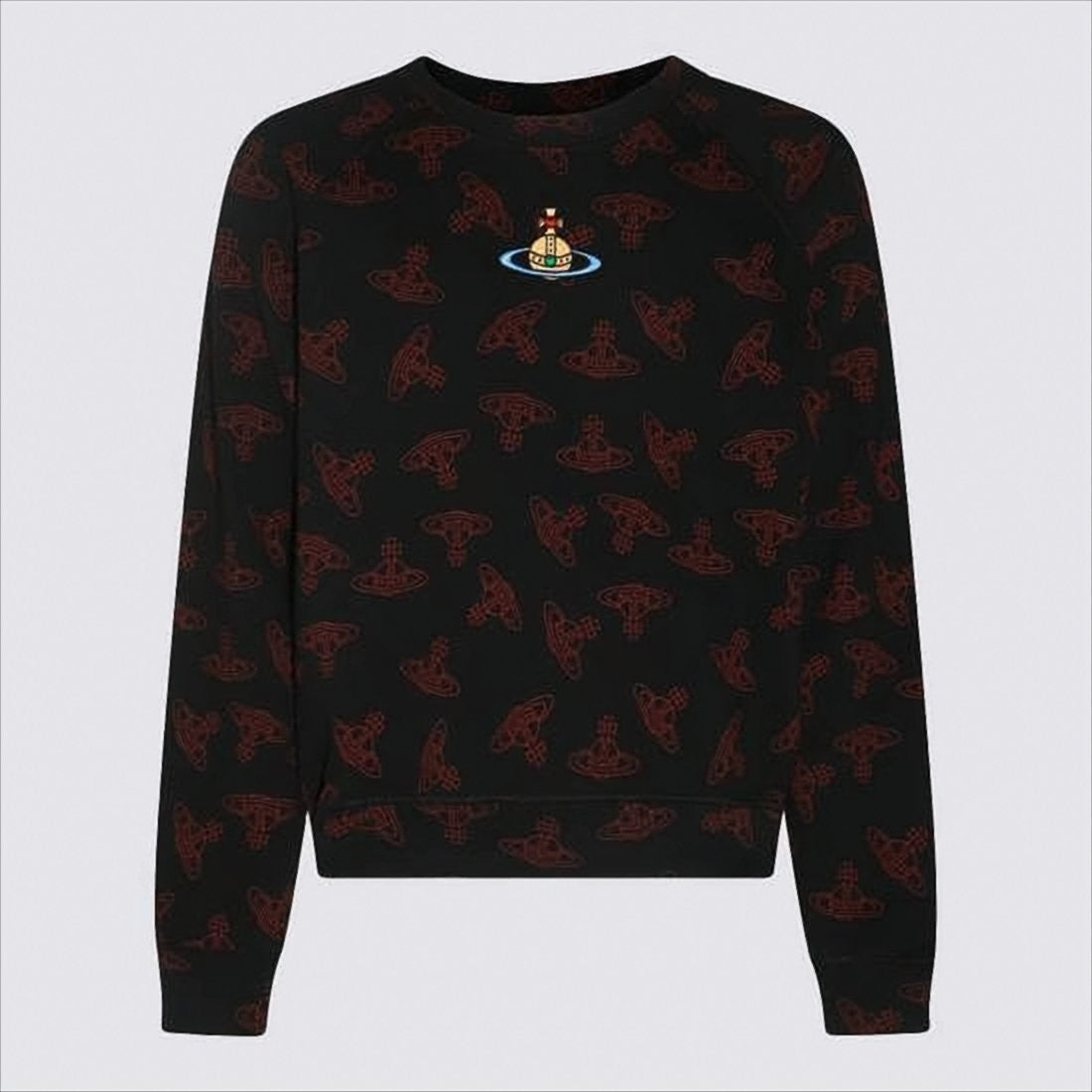 Vivienne Westwood Long-Sleeve Cotton T-Shirt With Orb Motif