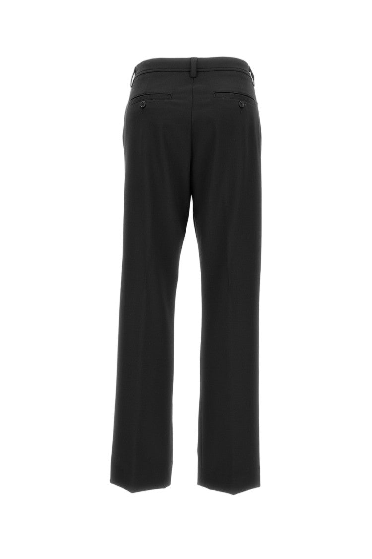The Latest High Waist Trousers With Loose Legs And Functional Pockets