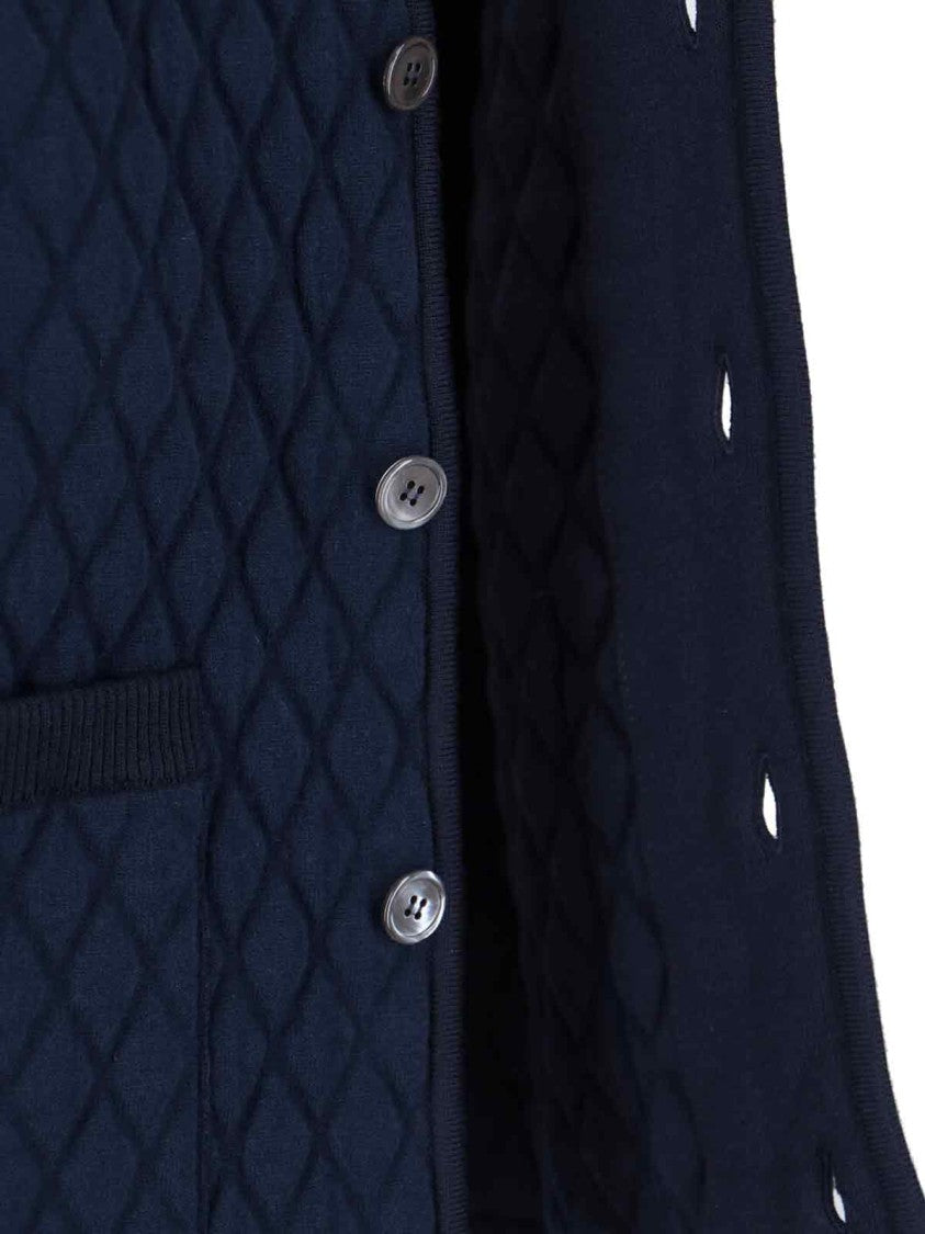 Thom Browne Merino Wool Jacket – Navy