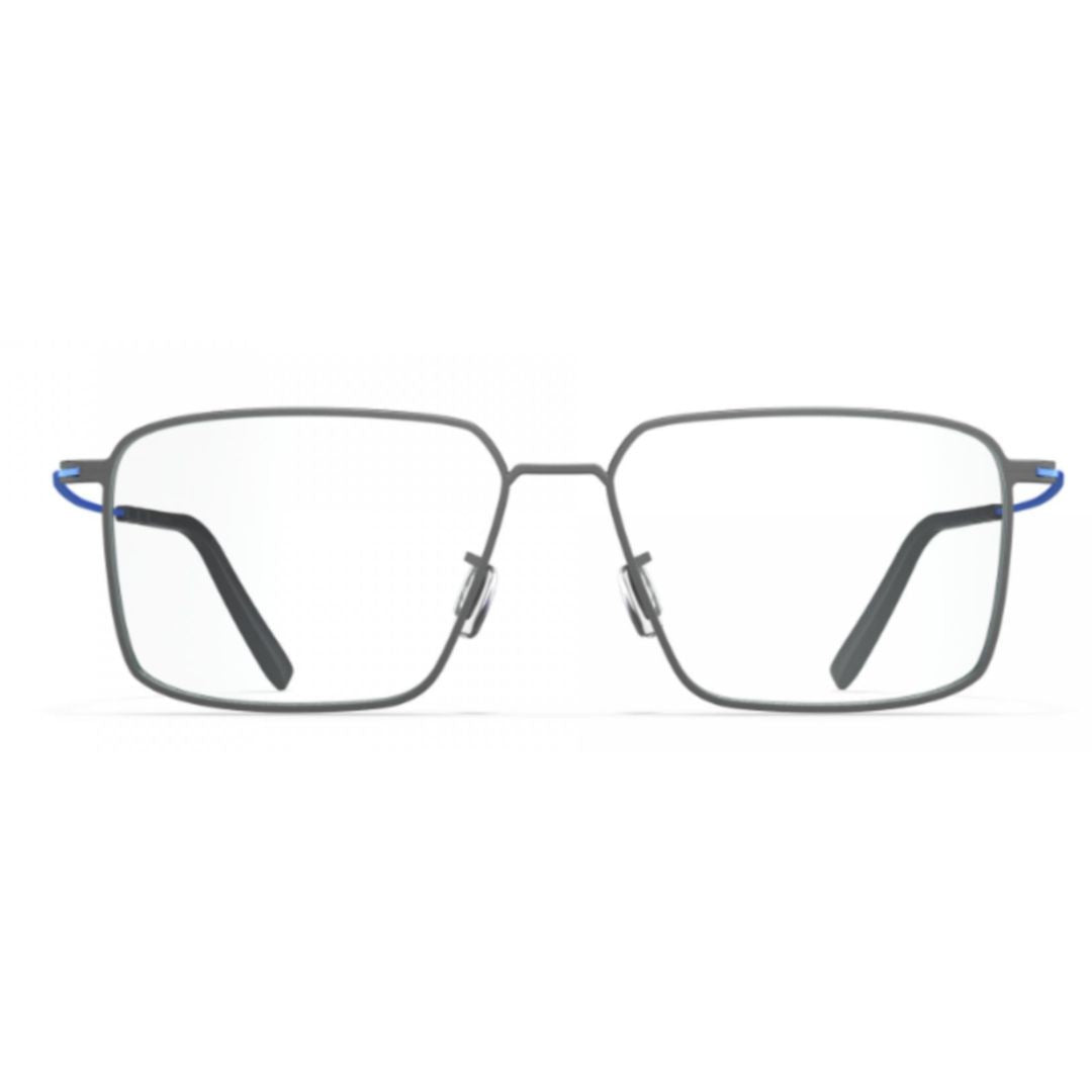 Blackfin Bf1090 Point Reyes Rectangular Frame Beta-Titanium Eyeglasses With Adjustable Nose Pads