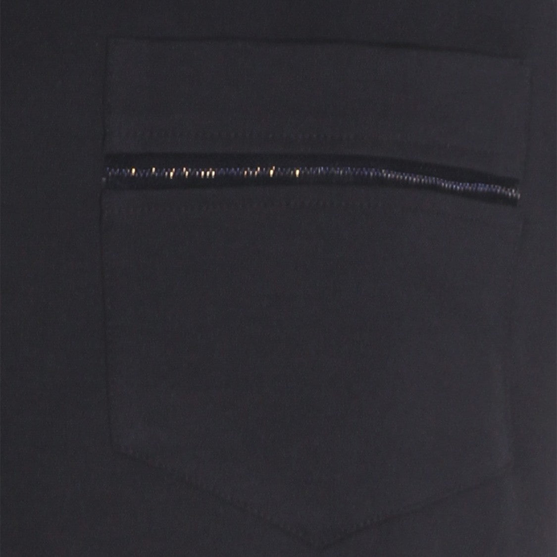 Fabiana Filippi Navy Viscose T-Shirt