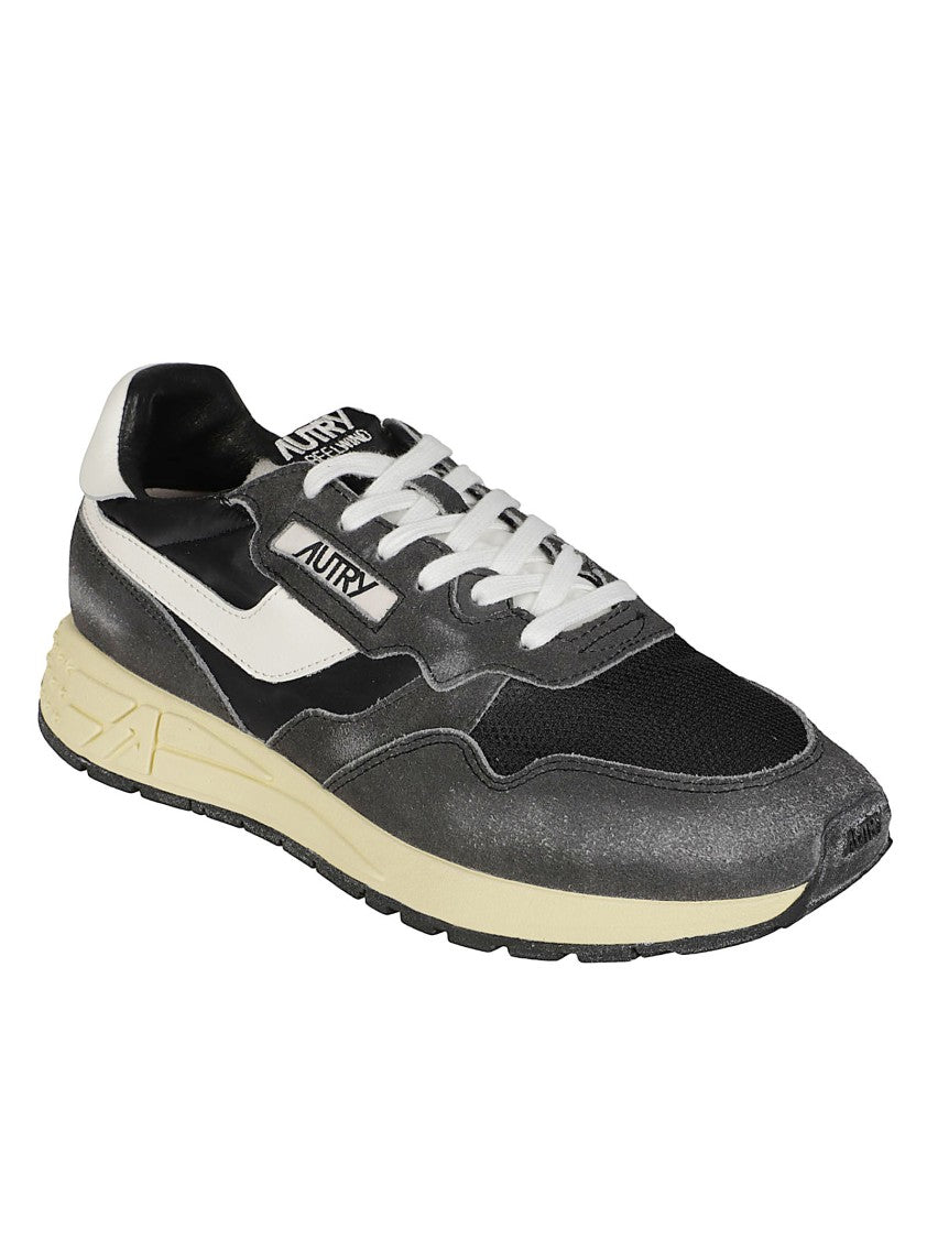 Autry Low-Top Sneakers With Nylon And Suede Cow Leather Composition