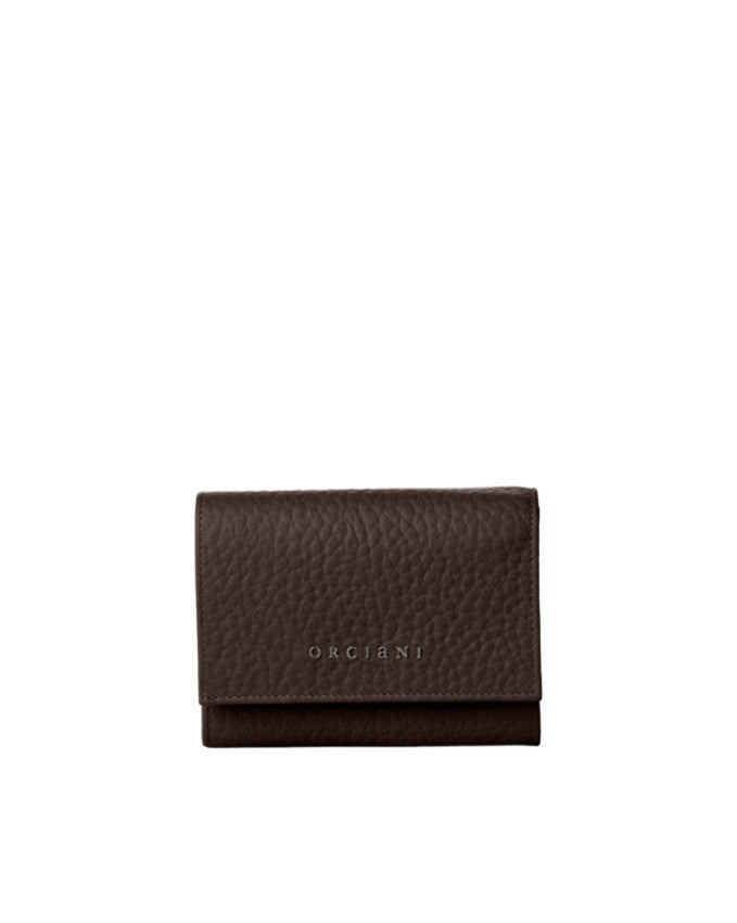 Orciani Envelope-Style Wallet With Rfid Protection And Palladium Detail