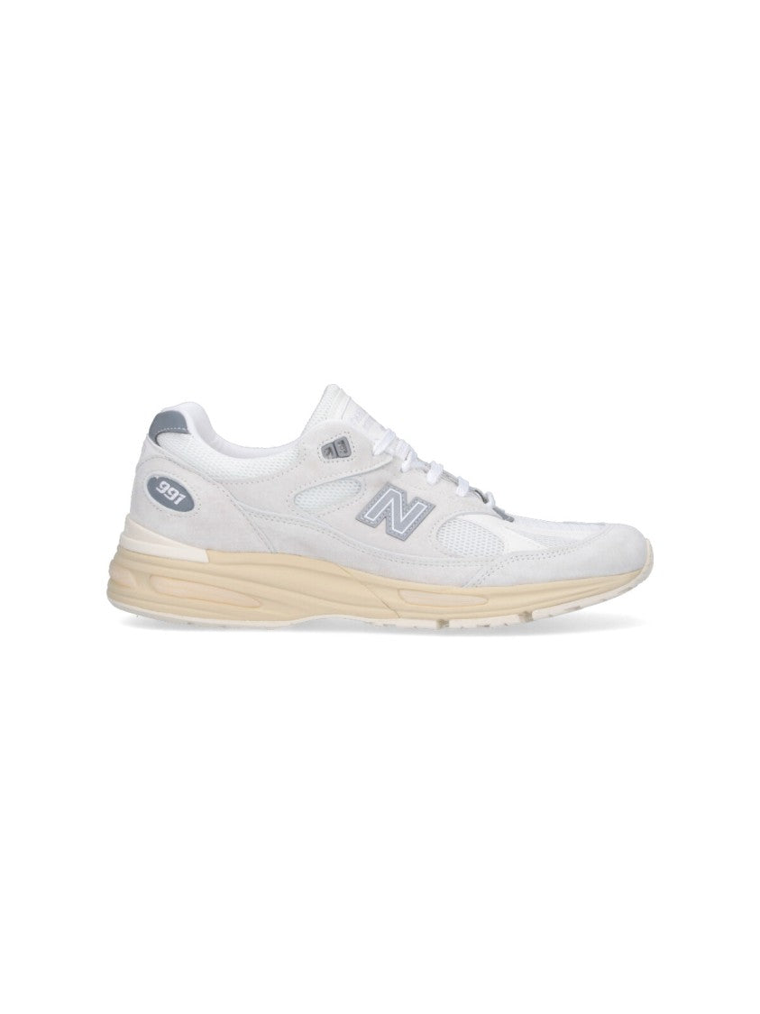 New Balance "Made In Uk U991v2" Sneakers – White