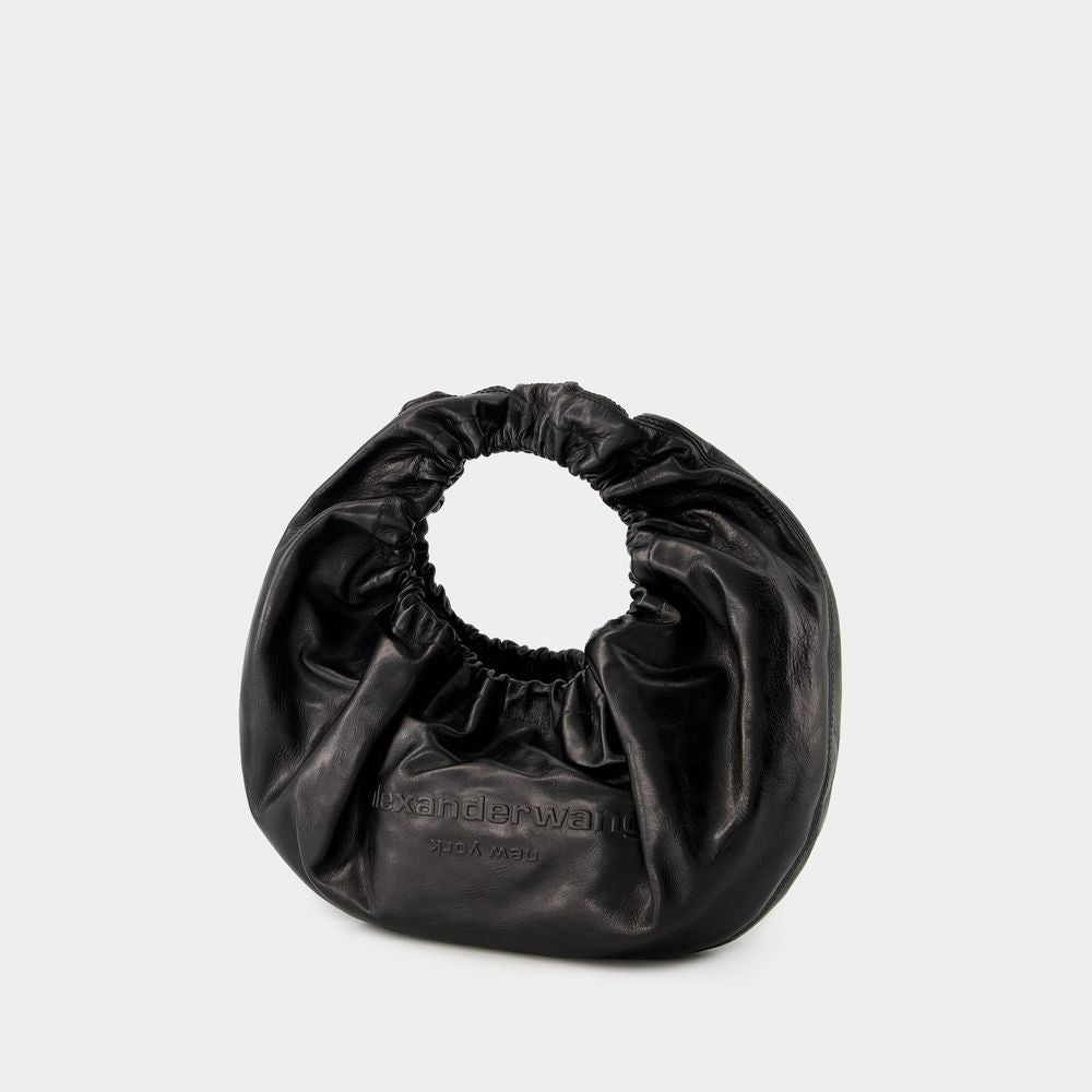 Alexander Wang Crescent Small Purse - Leather - Black