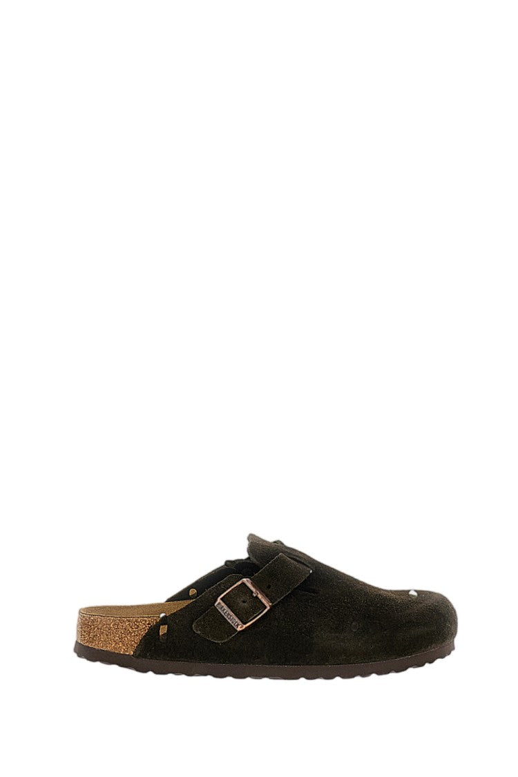 Birkenstock Dark Brown Boston Clogs