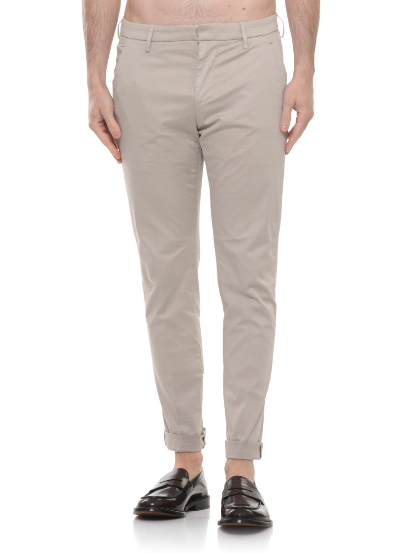 Dondup Ivory Gaubert Cotton Chino Pants