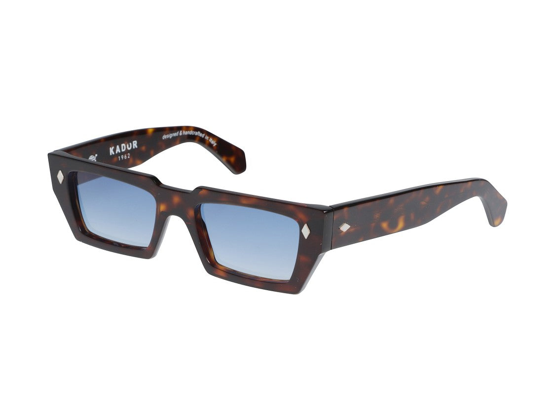 Kador Disko Gradient Tortoiseshell Oversized Square Sunglasses